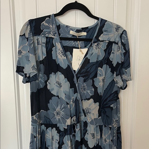 Christy Dawn Floral Blue Dawn Dress - Picture 4 of 4